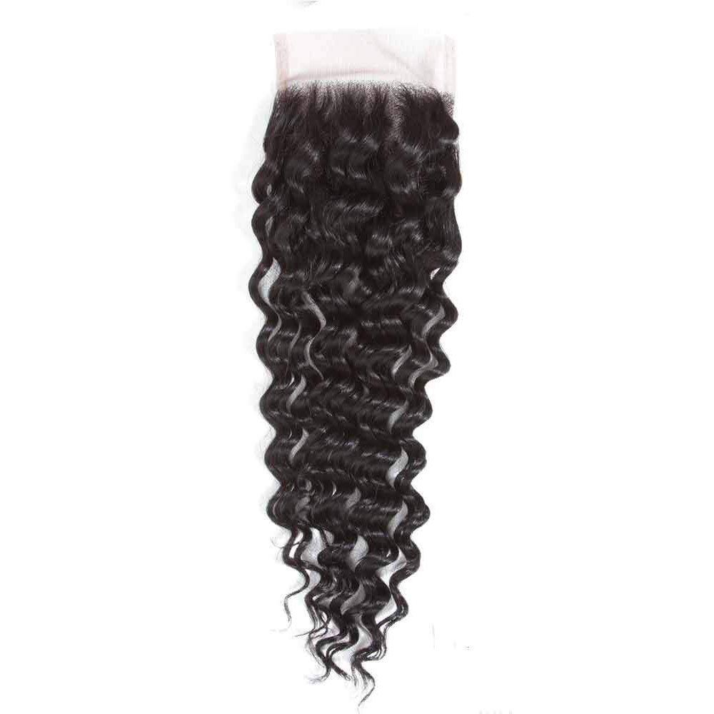 13A Virgin Remy Deep Wave Closure