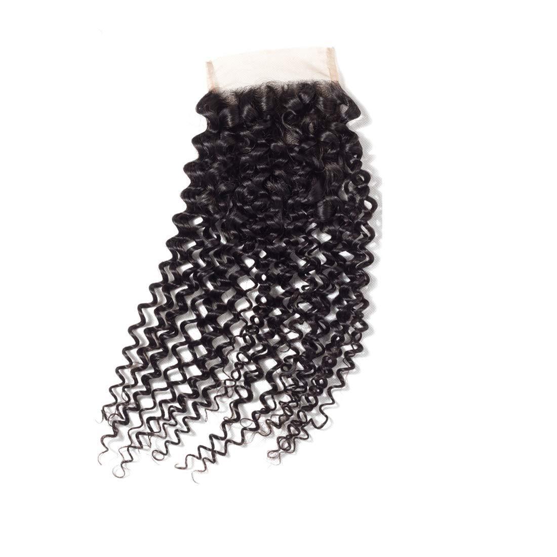 13A Virgin Remy Jerry Curl Closure