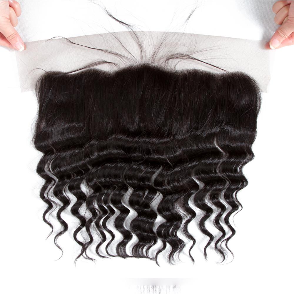 13A Virgin Remy Loose Deep Wave Frontal