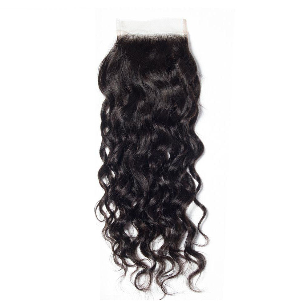 13A Virgin Remy Water Wave Closure