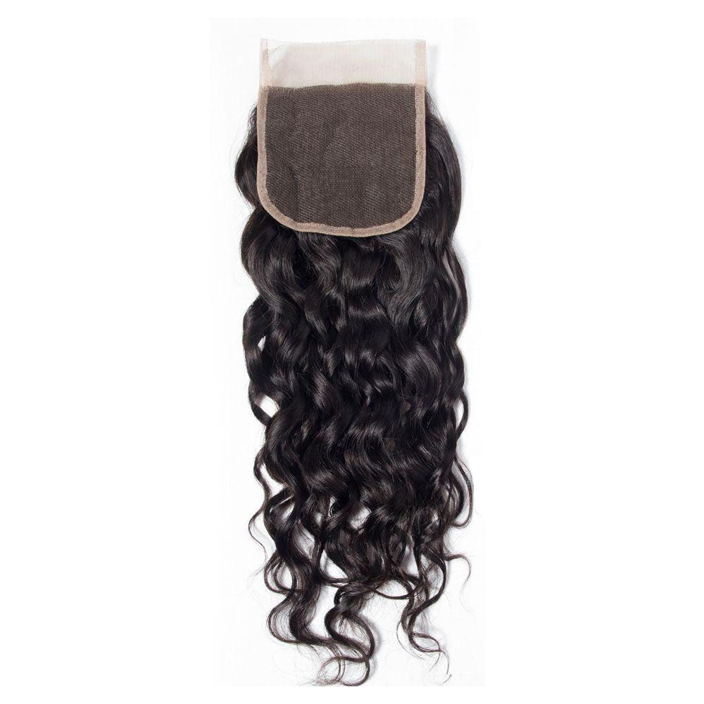 13A Virgin Remy Water Wave Closure