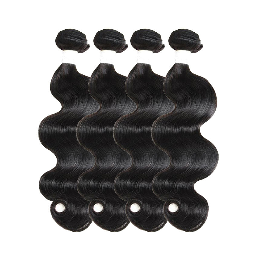 13A Virgin Remy (4) Bundles + 13x4 Lace Frontal Body Wave