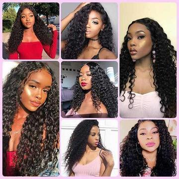 15A 13x4 HD LACE Frontal Wigs Deep Wave