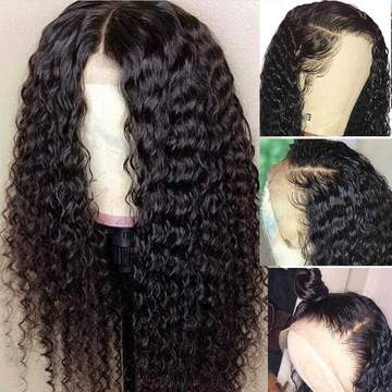 15A 13x4 HD LACE Frontal Wigs Deep Wave