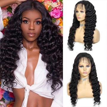 15A 13x4 HD LACE Frontal Wigs Loose Deep Wave