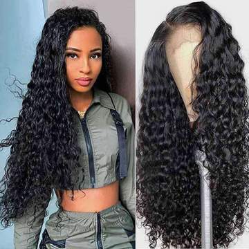 15A 13x4 HD LACE Frontal Wigs Water Wave