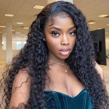 15A 13x4 HD LACE Frontal Wigs Water Wave