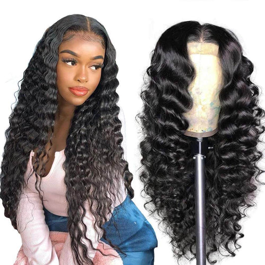 15A 4x4 HD LACE Closure Wigs Loose Deep Wave