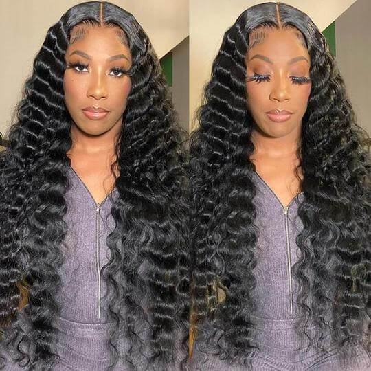 15A 4x4 HD LACE Closure Wigs Loose Deep Wave