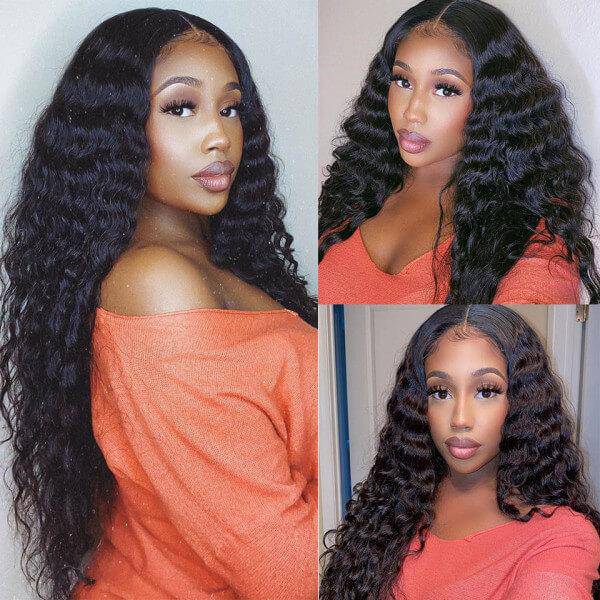 15A 4x4 HD LACE Closure Wigs Loose Deep Wave