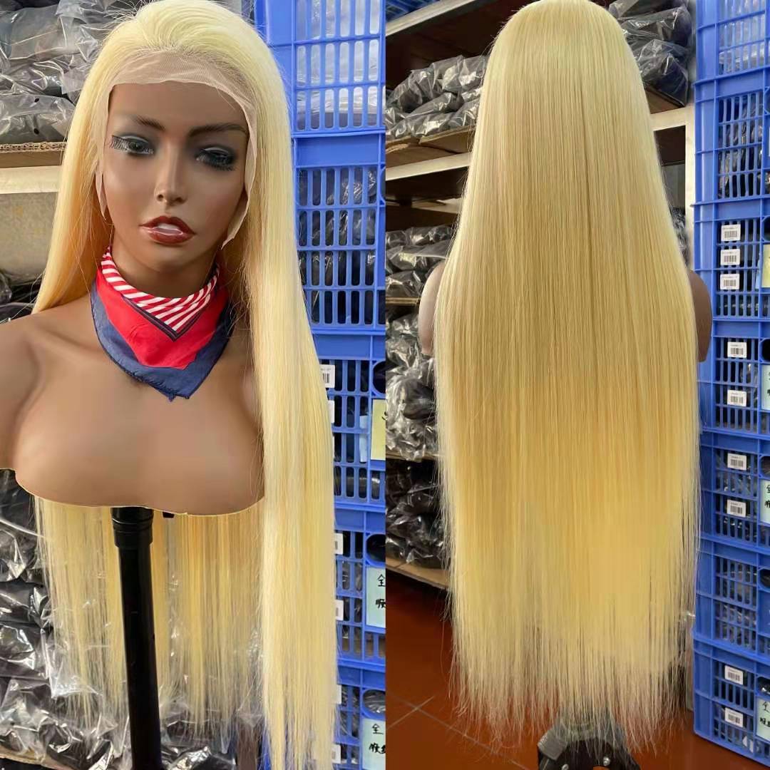 15A 613 Blonde 13x4 Lace Frontal Wig Straight