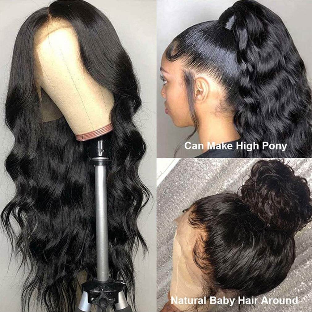 15A 13x4 HD LACE Frontal Wigs Body Wave