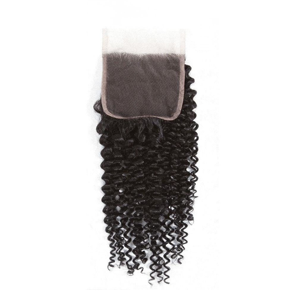 13A Virgin Remy Kinky Curly Closure