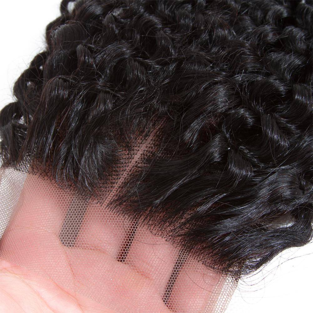 13A Virgin Remy Kinky Curly Closure