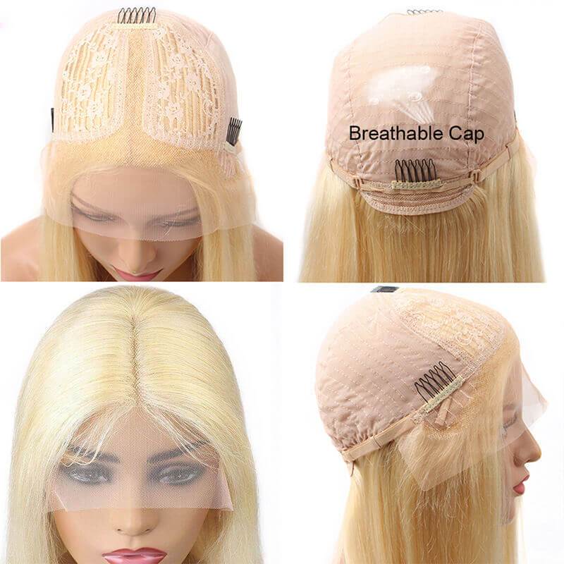 15A 613 Blonde 13x4 Lace Frontal Wig Body Wave