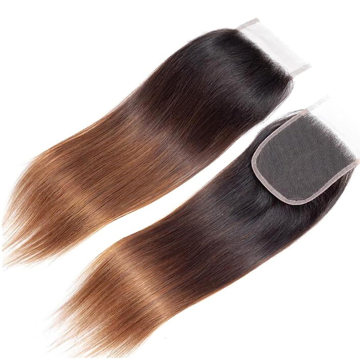 13A T1B/4/30 Virgin Remy Straight Closure